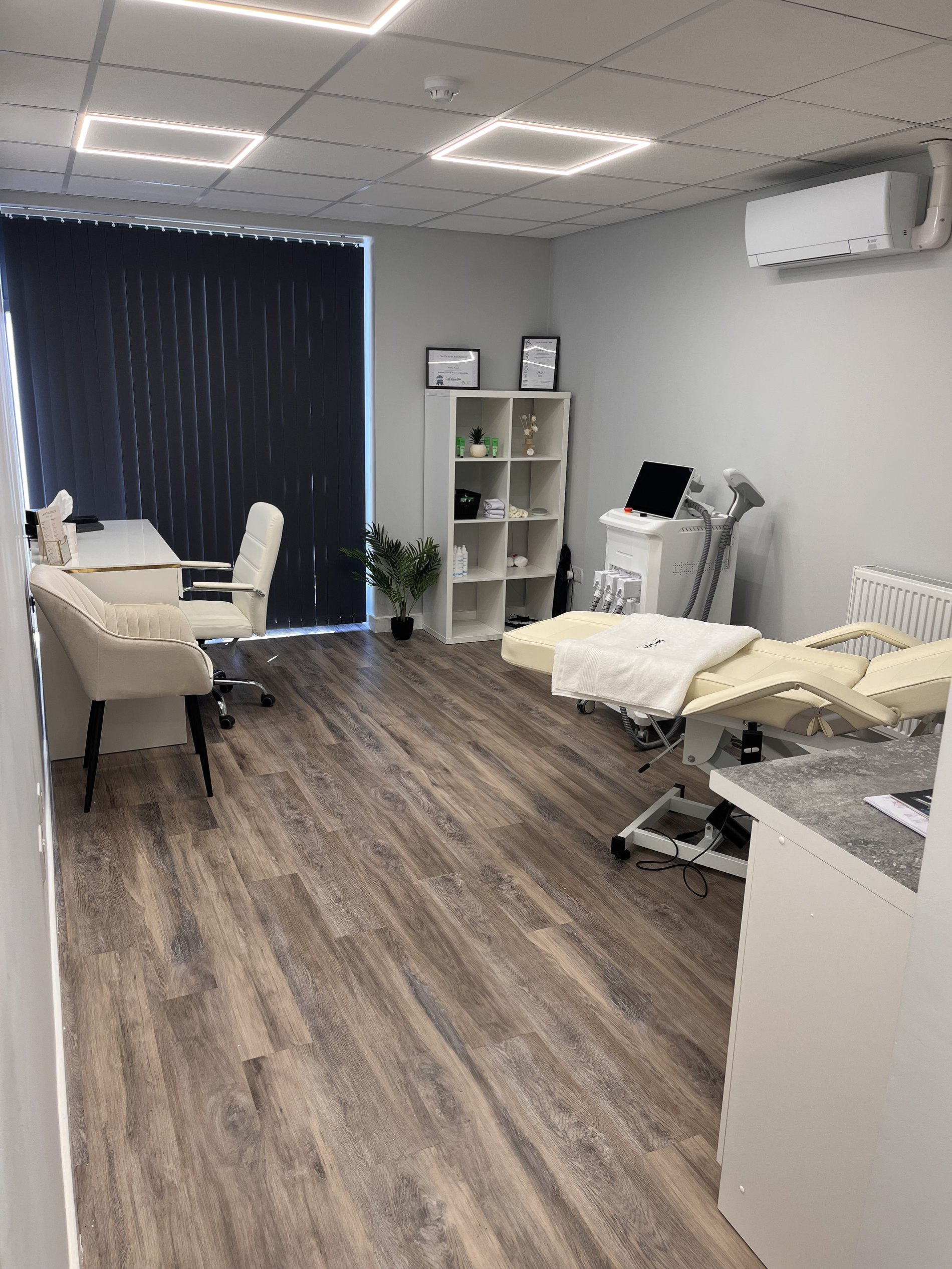 The Laser Light UK treatment room in Eastleigh